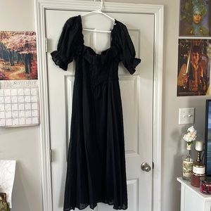 Peasant dress black, Amazon plus size 2